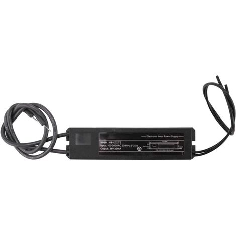 Transformateur Électronique Alimentation 3KV 30mA 5-25W pour Tous Modèles Enseigne Néon (1/4)