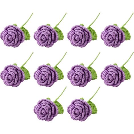 Handgestrickte Rose, B-- (1/5)
