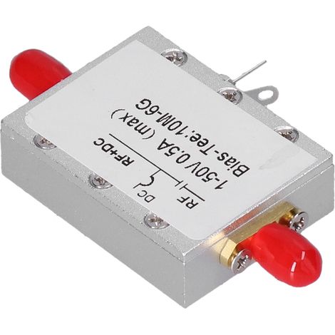 T-Vorspannungsmodul, koaxiales Netzteil, geringe Einfügungsdämpfung, HF-Gleichstromblocker, Zubehör für 10 MHz – 6 GHz (1/5)