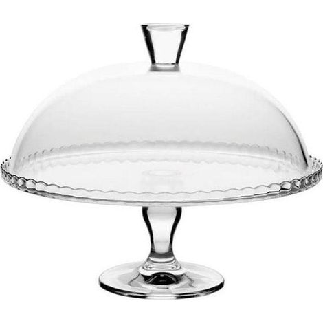 Pasabahce Plato de Exhibición de Vidrio Transparente 32 cm (1/3)