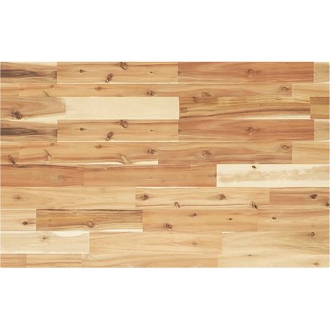 Waschtischplatte Ölbeschichtung 100x50x4 cm Massivholz Akazie (1/5)