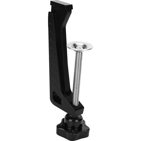 Clip de fixation de goulotte type 45, en alliage d'aluminium, pour outils de travail du bois, 75 mm