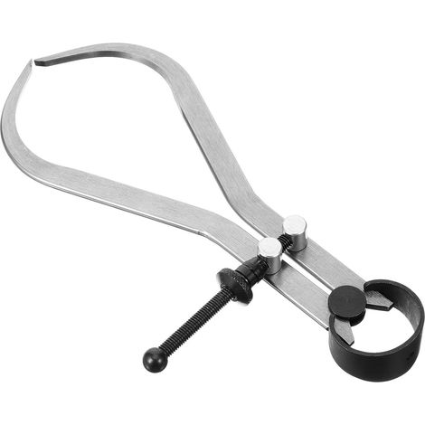 Pied à Coulisse en Acier Carbone Léger et Portable, Étriers Extérieurs Précis pour Mesures Intérieures et Extérieures, Outil de Précision Argenté (1/5)