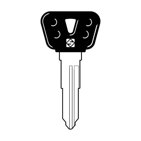 CHIAVE AUTO YAMAHA YH29BP SILCA - ACCIAIO NICHELATO- 5 pezzi
