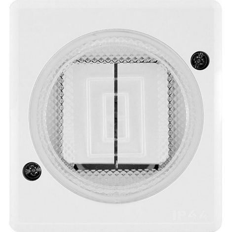Interruttore a candela ermetico Trol IP44 bianco 100405