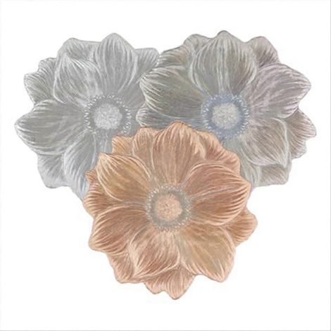 Set de table en forme de lotus, résistant à la chaleur. (1/5)