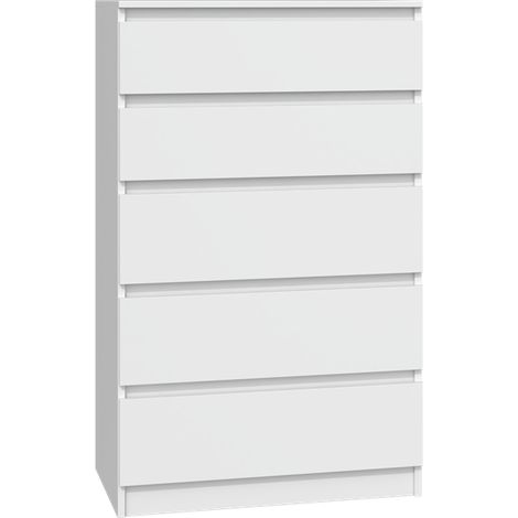 Cassettiera Malwa M5, BIANCO