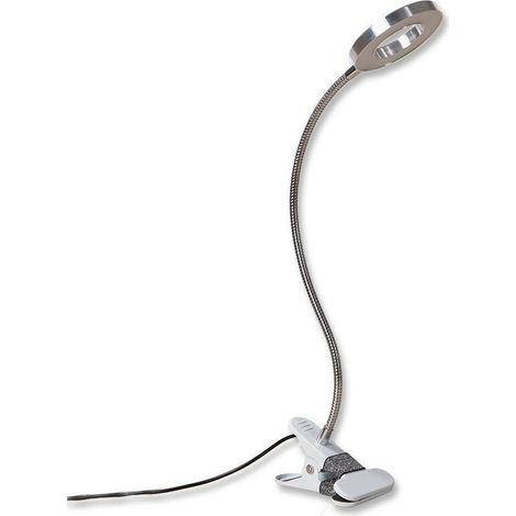 SABIR Lampe de Bureau Lampe de Protection des Yeux,Lampe de Table Lecture, Lampe LED Flexible pour Extension de Cils, Nail Art et Lampe de Maquillage pour Sourcils et Tatouage (1/5)