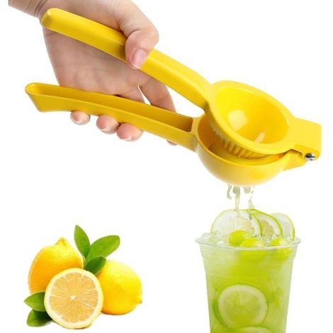 Presse Agrumes Manuel Métallique,Presse Citron Manuel,Presse Orange Manuel pour Cuisine pour Citron et Citron Vert (1/5)