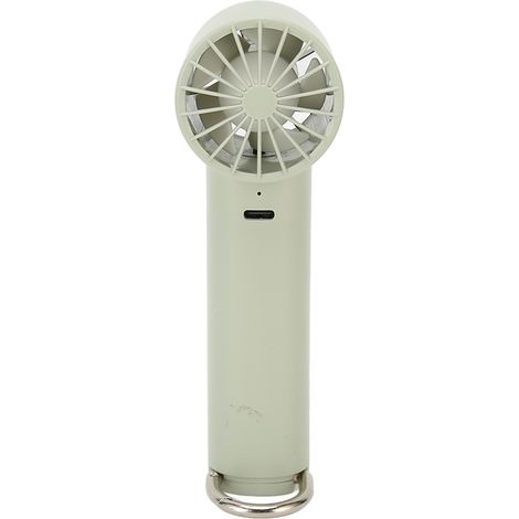Mini ventilateur portatif rechargeable USB, léger et compact, prise confortable, design mignon, pour maison, extérieur, voyage, usage quotidien. (1/5)