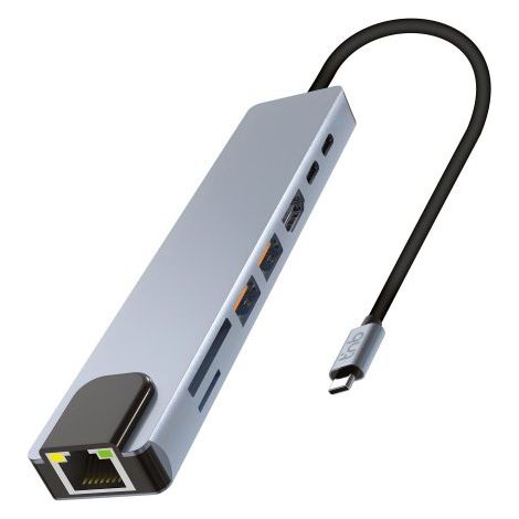Hub USB C 8 en 1 iClick Pro TnB (1/5)