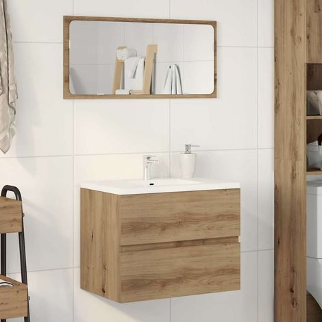 Badschrank Artisan-Eiche 60x38,5x45 cm Holzwerkstoff