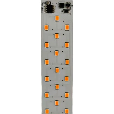 Circuit imprimé flamme solaire 1,2 V avec contrôleur de lumière 36 LED pour lampes solaires simulées (1/5)