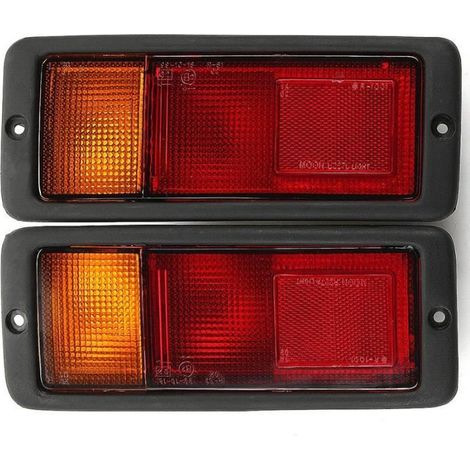 2Pcs Feu ArrièRe ArrièRe Gauche et Droit MB124963 MB124964 214-1946L-UE 214-1946R-UE Fit pour Mitsubishi Pajero Montero (1/4)