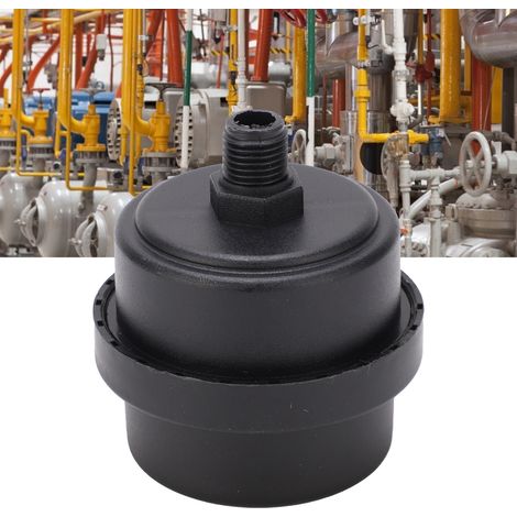 Silencieux pour Compresseur d'Air en Plastique sans Huile, Filtre à Air G1/4, Accessoire Pompe (1/5)
