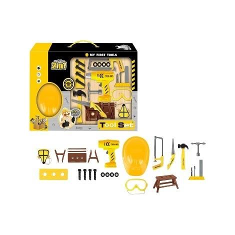 Kit di attrezzi con casco