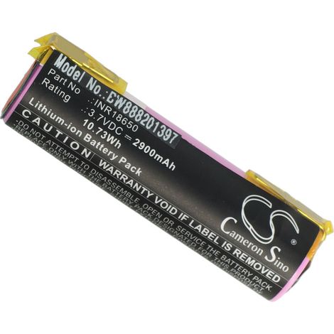 vhbw Batterie compatible avec Black & Decker AS36LN, BDCS 36G, KC360LN, KC36LN outil électrique (2900 mAh, Li-ion, 3,7 V)