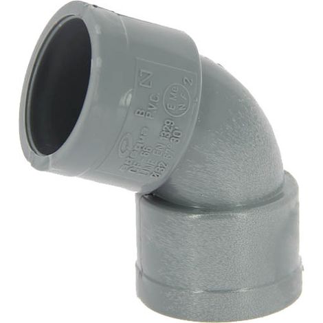 Coude PVC femelle-femelle 67°30 Ø32