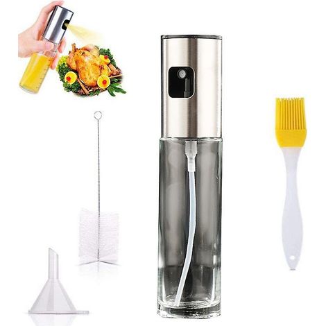 100ml Spray Huile Cuisine, Vaporisateur Huile D'olive Et De Vinaigre Pulvrisateur Pour Bbq, Ptisserie, Cooking (1/5)