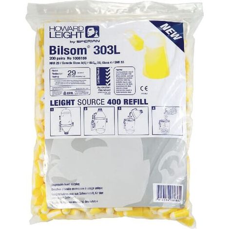 Tap贸n o铆do Bilsom 303L (200 P) HOWARD LEIGHT BY HONEYWELL 1006186 (1/2)