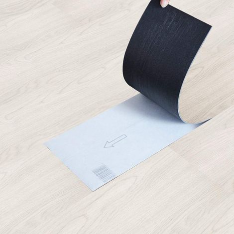 5m² Self Adhesive Vinyl Flooring, Floor Planks,White Maple