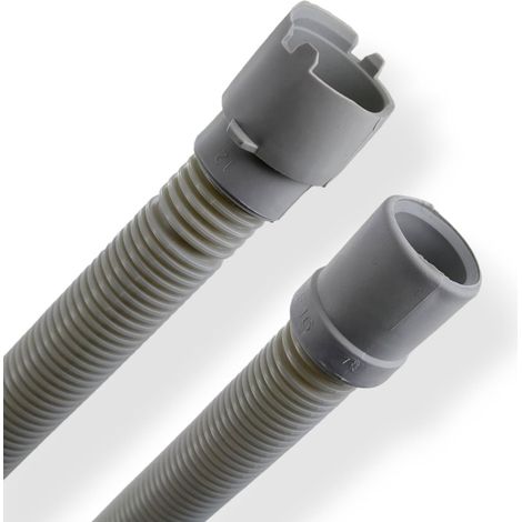 1 Tuyau de vidange, 2000 mm, plastique, diamètre 21/28 mm, pour lave-vaisselle (1/5)