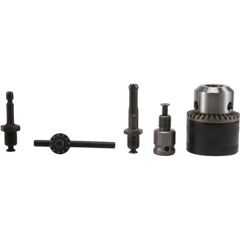 Adaptateur de mandrin de perçage 3-16 mm, filetage 1/2 pouce - 20 UNF, filetage SDS-Plus, queue hexagonale 1/4 pouce (1/5)