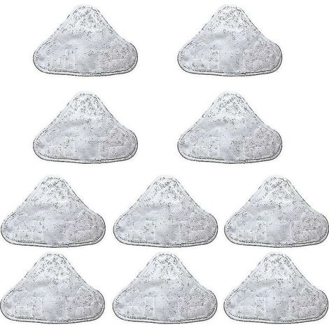For H2o H20 Mop X5 Steam Steam Cleaner Steam Mop Cloth 10 Pack (1/3)