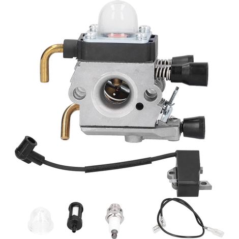 Jeffergarden Jeu de bougies d'allumage de bobine d'allumage de carburateur, pour STIHL FS75 FS80 FS85 FC85 HT70 HS75 HS80 (1/5)