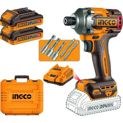 Ingco Atornillador de impacto CIRLI2028E 285Nm