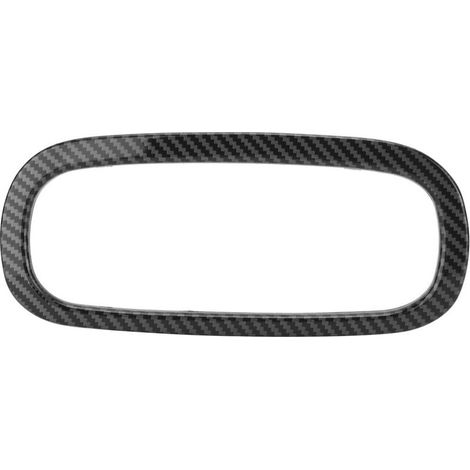 Remplacement des garnitures de couvercle de bouton de climatisation de panneau de CD de Style de Fiber de carbone pour Smart Fortwo/Forfour 453 2015-2021 (1/5)