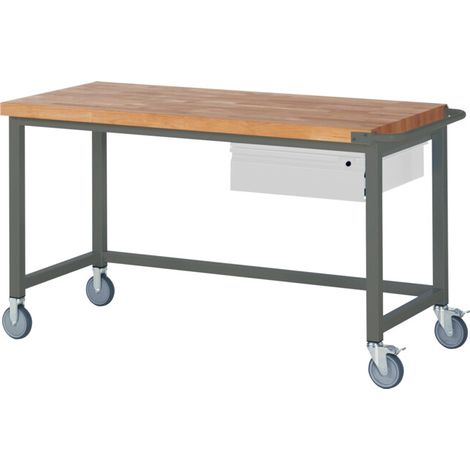 Etabli mobile STIER Premium avec 1 tiroir, lxPxH 1 500x700x880 mm