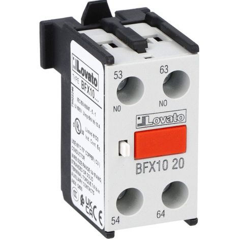 2 contactos auxiliares NA para contactores BF09...BF150, montaje frontal BFX1020 (1/5)
