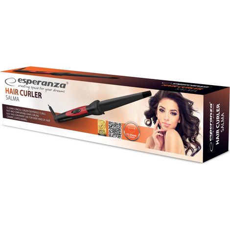 Rizador cónico Esperanza Salma EBL007 de 13-25 mm (1/2)