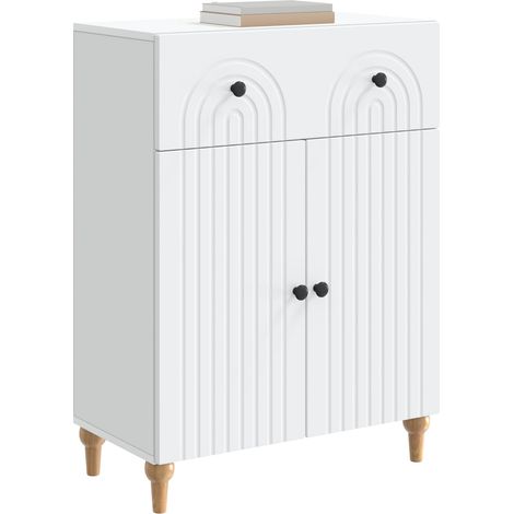 Sideboard/Anrichte/Buffet mit Schubladen Weiß 66 x 34,5 x 90 cm Holzwerkstoff LXWW628041 (1/5)