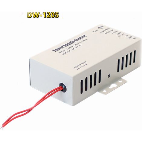 Accessoires pour le terminal de contrôle d'accès et de pointage LinDuxe CTR10 - Adaptateur secteur DW1205 pour terminal de contrôle d'accès