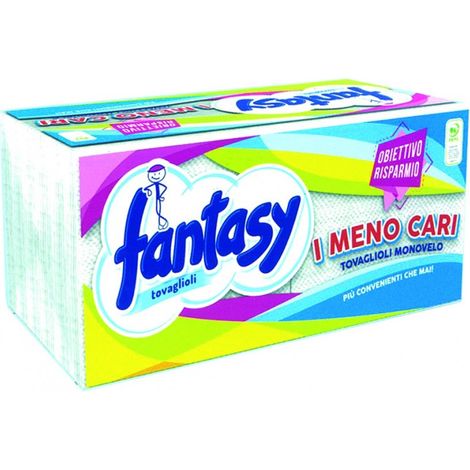 Tovaglioli carta monovelo 33x33 cm - il meno caro - FANTASY - 150 pz - 10 pz
