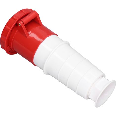 Connecteur industriel étanche IP67 3 phases 5 broches prise avion 380V-415V 63A 3P+N+E (1/5)