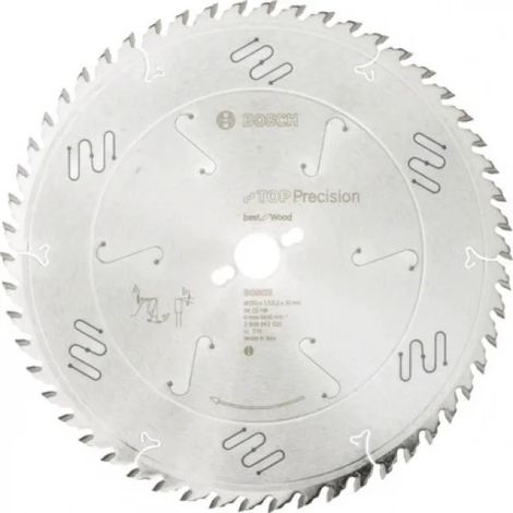 Lama da sega circolare Top Precision, ideale per legno, 350 x 30 x 3,5 mm, 54 denti (1/2)