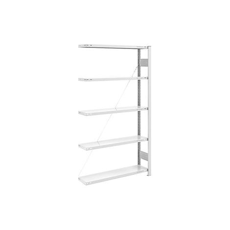 eurokraft pro  Scaffale a innesto per magazzino  RAL 7035 