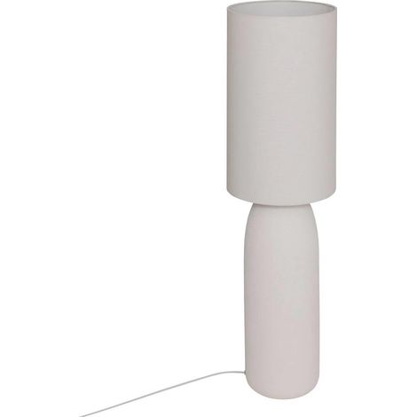 Lampadaire en Céramique "Keyah" 111cm Blanc (1/5)