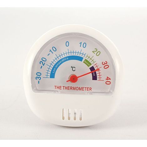 Thermomètre de congélateur pour réfrigérateur, thermomètre pour congélateur mécanique Réfrigérateur avec Cadran Large et frigo pour congélateur analogique (1/5)