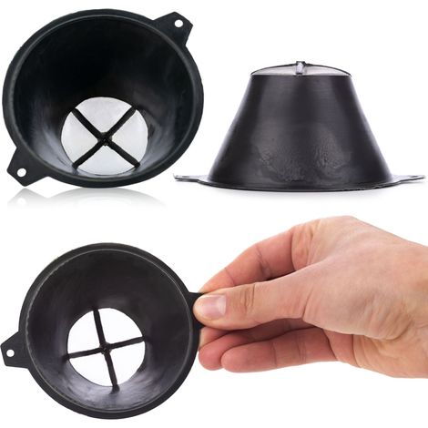 Colador negro para colar pintura (80x50x60mm)
