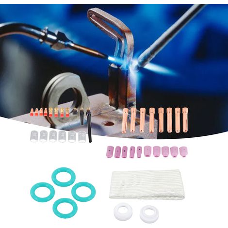 Kit de 56 connecteurs pour torches de soudage TIG WP17/18/26 (1/5)