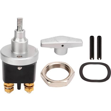 12V 500A Batterietrennschalter, universell einsetzbar, wasserdicht für Auto und Wohnmobil (1/5)