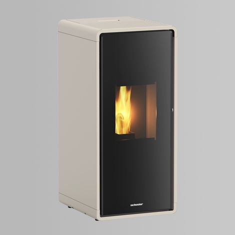 Estufa de Pellets Estanca 7 kW OLLA AU Tórtola hasta 66 m² (1/5)