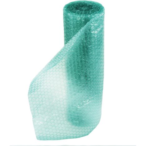 1 Rouleau de film bulle d'air RECYCLE largeur 40 cm x longueur 5 mes - gamme Air'Roll GREEN de la marque enveloppebulle