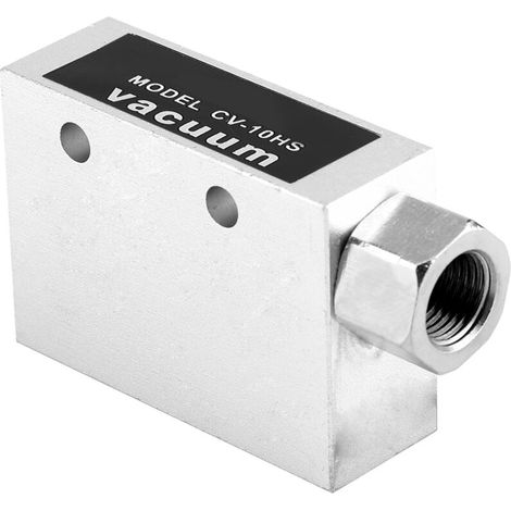 Conector de aire para generador de eyector de vacío CV-10HS con rosca hembra de 1/8"PT (1/4)