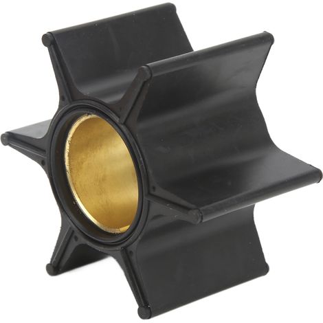 6-Blatt-Außenbord-Wasserpumpenlaufrad 47-89984T4, kompatibler Ersatz für Mercruiser 75–225 PS, Marine-Gummilaufrad, Laufradsatz (1/5)