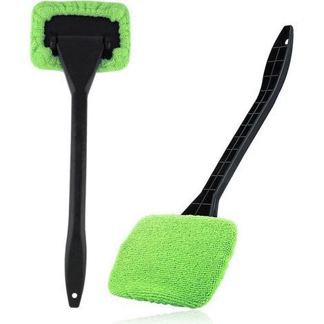 Lot de 1 — Brosse de polissage pour voiture — Nettoyeur de vitres — Outil pour nettoyer et essuyer les vitres de voiture